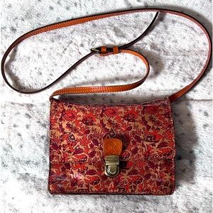 Patricia Nash leather crossbody bag